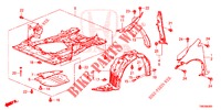 PARAFANGHI ANTERIORI  per Honda CIVIC TOURER 1.8 EXECUTIVE 5 Porte 6 velocità manuale 2014
