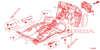 STOINO PAVIMENTO/ISOLATORE  per Honda CIVIC TOURER 1.8 EXECUTIVE 5 Porte 6 velocità manuale 2014