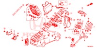 UNITA DI CONTROLLO (CABINE) (1) (LH) per Honda CIVIC TOURER 1.8 EXECUTIVE 5 Porte 6 velocità manuale 2014