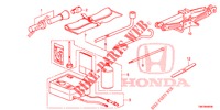 UTENSILI/CRICCO  per Honda CIVIC TOURER 1.8 EXECUTIVE 5 Porte 6 velocità manuale 2014