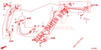 ARIA CONDIZIONATA (FLEXIBLES/TUYAUX) (1.8L) (LH) per Honda CIVIC TOURER 1.8 EXECUTIVE 5 Porte 5 velocità automatico 2014