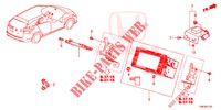 CABLAGGIO NAVI  per Honda CIVIC TOURER 1.8 EXECUTIVE 5 Porte 5 velocità automatico 2014