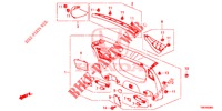 FODERA PORTELLONE/ FODERAMENTO PANNELLO(2D)  per Honda CIVIC TOURER 1.8 EXECUTIVE 5 Porte 5 velocità automatico 2014
