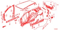 PANNELLI ESTERNI/PANNELLO POSTERIORE  per Honda CIVIC TOURER 1.8 EXECUTIVE 5 Porte 5 velocità automatico 2014