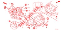 ANELLO DI TENUTA (ARRIERE) per Honda CIVIC TOURER 1.8 LIFESTYLE 5 Porte 6 velocità manuale 2014