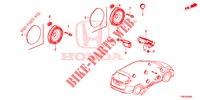 ANTENNA/ALTOPARLANTE  per Honda CIVIC TOURER 1.8 LIFESTYLE 5 Porte 6 velocità manuale 2014