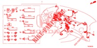 BARDATURA FILO (2) (LH) per Honda CIVIC TOURER 1.8 LIFESTYLE 5 Porte 6 velocità manuale 2014