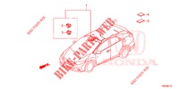 BARDATURA FILO (6) (LH) per Honda CIVIC TOURER 1.8 LIFESTYLE 5 Porte 6 velocità manuale 2014