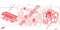 KIT GUARNIZIONE/ ASS. TRASMISSIONE  per Honda CIVIC TOURER 1.8 LIFESTYLE 5 Porte 6 velocità manuale 2014