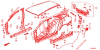 PANNELLI ESTERNI/PANNELLO POSTERIORE  per Honda CIVIC TOURER 1.8 LIFESTYLE 5 Porte 6 velocità manuale 2014