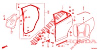 PANNELLI PORTIERE POST.(4D)  per Honda CIVIC TOURER 1.8 LIFESTYLE 5 Porte 6 velocità manuale 2014