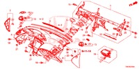 PANNELLO STRUMENTI (LH) per Honda CIVIC TOURER 1.8 LIFESTYLE 5 Porte 6 velocità manuale 2014