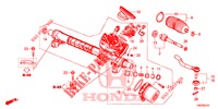 SCATOLA INGRANAGGIO P.S. (LH) per Honda CIVIC TOURER 1.8 LIFESTYLE 5 Porte 6 velocità manuale 2014