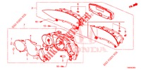 TACHIMETRO  per Honda CIVIC TOURER 1.8 LIFESTYLE 5 Porte 6 velocità manuale 2014