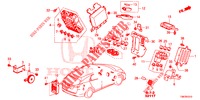 UNITA DI CONTROLLO (CABINE) (1) (LH) per Honda CIVIC TOURER 1.8 LIFESTYLE 5 Porte 6 velocità manuale 2014
