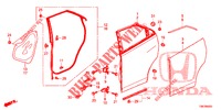 PANNELLI PORTIERE POST.(4D)  per Honda CIVIC TOURER 1.8 LIFESTYLE 5 Porte 5 velocità automatico 2014