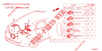 CONNETTORE ELETTRICO (ARRIERE) per Honda CIVIC TOURER 1.8 EXECUTIVE 5 Porte 5 velocità automatico 2014
