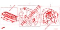 KIT GUARNIZIONE/ ASS. TRASMISSIONE  per Honda CIVIC TOURER 1.8 EXECUTIVE 5 Porte 5 velocità automatico 2014