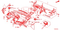 PANNELLO STRUMENTI (LH) per Honda CIVIC TOURER 1.8 EXECUTIVE 5 Porte 5 velocità automatico 2014