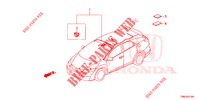 BARDATURA FILO (6) (LH) per Honda CIVIC TOURER DIESEL 1.6 COMFORT 5 Porte 6 velocità manuale 2015