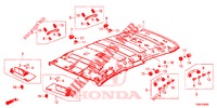 FODERA TETTO  per Honda CIVIC TOURER DIESEL 1.6 COMFORT 5 Porte 6 velocità manuale 2015
