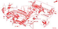 PANNELLO STRUMENTI (LH) per Honda CIVIC TOURER DIESEL 1.6 COMFORT 5 Porte 6 velocità manuale 2015