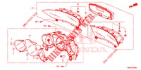 TACHIMETRO  per Honda CIVIC TOURER DIESEL 1.6 COMFORT 5 Porte 6 velocità manuale 2015