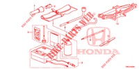 UTENSILI/CRICCO  per Honda CIVIC TOURER DIESEL 1.6 COMFORT 5 Porte 6 velocità manuale 2015
