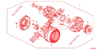 ALTERNATORE (DIESEL) (DENSO) per Honda CIVIC TOURER DIESEL 1.6 EXECUTIVE 5 Porte 6 velocità manuale 2015
