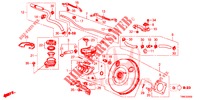 CILINDRO MAESTRO FRENO/ALIMENTO MAESTRO (LH) (DIESEL) per Honda CIVIC TOURER DIESEL 1.6 EXECUTIVE 5 Porte 6 velocità manuale 2015