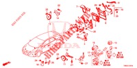 UNITA DI CONTROLLO (COMPARTIMENT MOTEUR) (1) (DIESEL) per Honda CIVIC TOURER DIESEL 1.6 EXECUTIVE 5 Porte 6 velocità manuale 2015