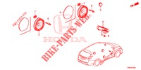 ANTENNA/ALTOPARLANTE  per Honda CIVIC TOURER DIESEL 1.6 EXECUTIVE 5 Porte 6 velocità manuale 2015