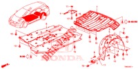 COPERTURA SOTTO  per Honda CIVIC TOURER DIESEL 1.6 EXECUTIVE 5 Porte 6 velocità manuale 2015