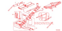 UTENSILI/CRICCO  per Honda CIVIC TOURER DIESEL 1.6 EXECUTIVE 5 Porte 6 velocità manuale 2015