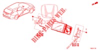 CABLAGGIO NAVI  per Honda CIVIC TOURER DIESEL 1.6 LIFSTYLE 5 Porte 6 velocità manuale 2015
