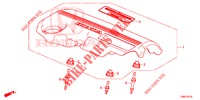 COPERTURA MOTORE (DIESEL) per Honda CIVIC TOURER DIESEL 1.6 LIFSTYLE 5 Porte 6 velocità manuale 2015