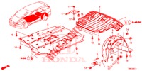COPERTURA SOTTO  per Honda CIVIC TOURER DIESEL 1.6 LIFSTYLE 5 Porte 6 velocità manuale 2015