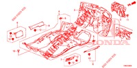 STOINO PAVIMENTO/ISOLATORE  per Honda CIVIC TOURER DIESEL 1.6 LIFSTYLE 5 Porte 6 velocità manuale 2015