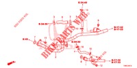 TUBO ACQUA/CONDOTTO RISCALDATORE (DIESEL) per Honda CIVIC TOURER DIESEL 1.6 LIFSTYLE 5 Porte 6 velocità manuale 2015