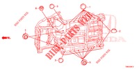ANELLO DI TENUTA (INFERIEUR) per Honda CIVIC TOURER DIESEL 1.6 S 5 Porte 6 velocità manuale 2015