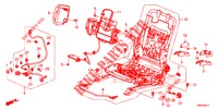 COMP. SEDILE ANT. (G.) (2) per Honda CIVIC TOURER DIESEL 1.6 S 5 Porte 6 velocità manuale 2015