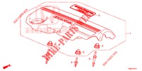 COPERTURA MOTORE (DIESEL) per Honda CIVIC TOURER DIESEL 1.6 S 5 Porte 6 velocità manuale 2015