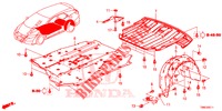 COPERTURA SOTTO  per Honda CIVIC TOURER DIESEL 1.6 S 5 Porte 6 velocità manuale 2015