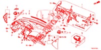 PANNELLO STRUMENTI (LH) per Honda CIVIC TOURER DIESEL 1.6 S 5 Porte 6 velocità manuale 2015
