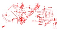 TUBO ACQUA/CONDOTTO RISCALDATORE (DIESEL) (LH) per Honda CIVIC TOURER DIESEL 1.6 S 5 Porte 6 velocità manuale 2015