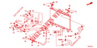 TUBO RADIATORE/SERBATOIO DI RISERVA (DIESEL) per Honda CIVIC TOURER DIESEL 1.6 S 5 Porte 6 velocità manuale 2015