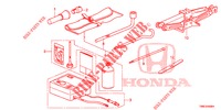 UTENSILI/CRICCO  per Honda CIVIC TOURER DIESEL 1.6 S 5 Porte 6 velocità manuale 2015