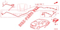 ANTENNA/ALTOPARLANTE (LH) per Honda CIVIC TOURER 1.8 COMFORT 5 Porte 6 velocità manuale 2015