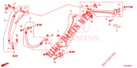 ARIA CONDIZIONATA (FLEXIBLES/TUYAUX) (1.8L) (LH) (1) per Honda CIVIC TOURER 1.8 COMFORT 5 Porte 6 velocità manuale 2015