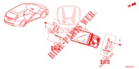 CABLAGGIO NAVI  per Honda CIVIC TOURER 1.8 COMFORT 5 Porte 6 velocità manuale 2015
